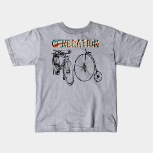 Generacion de bicicleta Kids T-Shirt